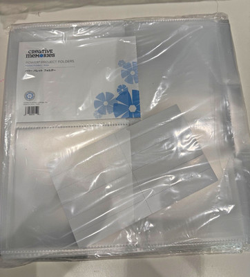 Creative Memories Power Project Folders (4-Pack), 640218, NEW IN PLASTIC.