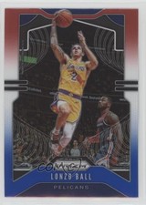2019-20 Panini Prizm Red White & Blue Prizm Lonzo Ball #239 0qg9