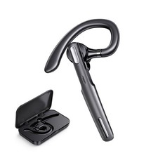 Bluetooth Headset, Wireless Bluetooth Earpiece V5.0 Hands-Earphones with Buil...