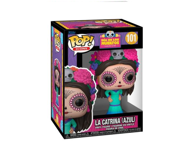 Funko Pop Dia de los Muertos: La Catrina (Azul) Figure w