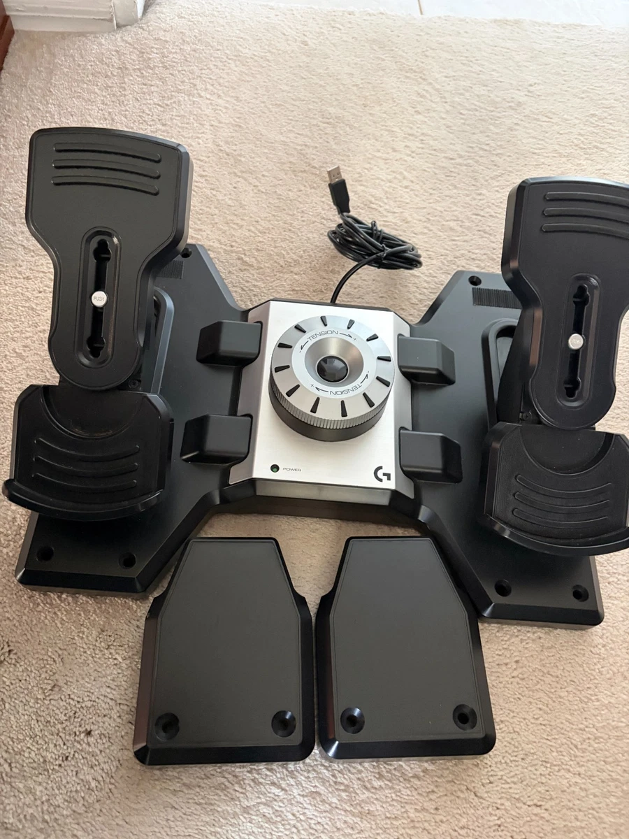 ぱんちくん　Saitek Pro Flight Rudder Pedal 11892_3.jpg