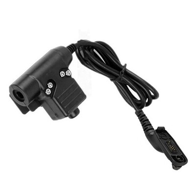 Headset U94 Cable PTT Connector Adaptor For Motorola APX-6000 DP-3401 DGP-6150 S