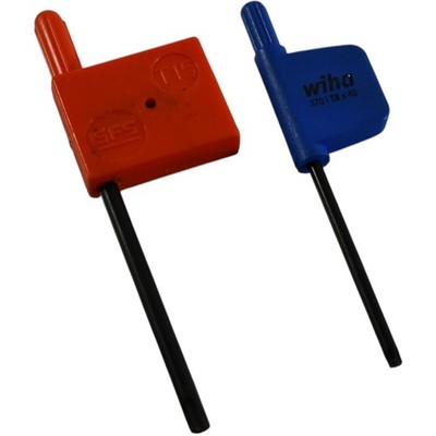Used Lot of 2 Wiha 370 T8x40 SFS T15 Torx Wrenches 