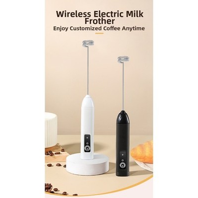 Wiederaufladbarer elektrischer Handmixer für Smoothies Milchschaum und Teig