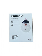 IKEA VINTERFINT Schneemann weiß mit Deckel, 1,0 l Weihnachten X-mas
