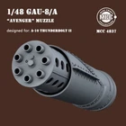 MCC 4837 1/48 GAU-8 Muzzle for A-10