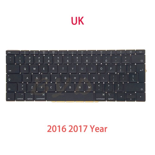 New Laptop UK layout Keyboard For Macbook Pro Retina 13"A1708 Late 2016 Mid 2017 - Picture 1 of 4