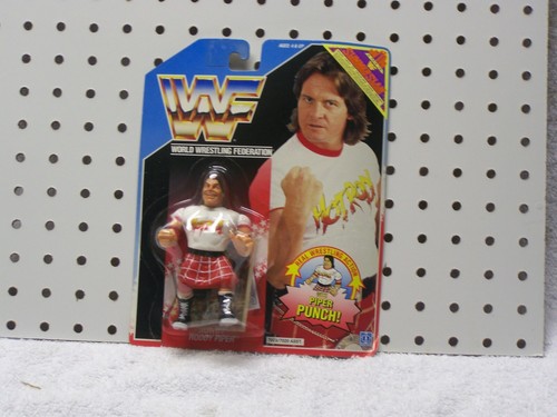 wwf  Rowdy Roddy Piper  Hasbro Action Figure MOC  ...