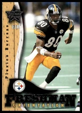 2000 Leaf Rookies & Stars #FO-4 Plaxico Burress Freshman Orientation #/2000