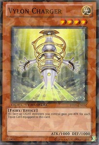 Vylon Charger - DT05-EN032 - Parallel Rare - Duel Terminal x3 - Near Mint