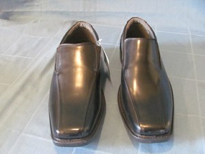 deer stags black dress shoes