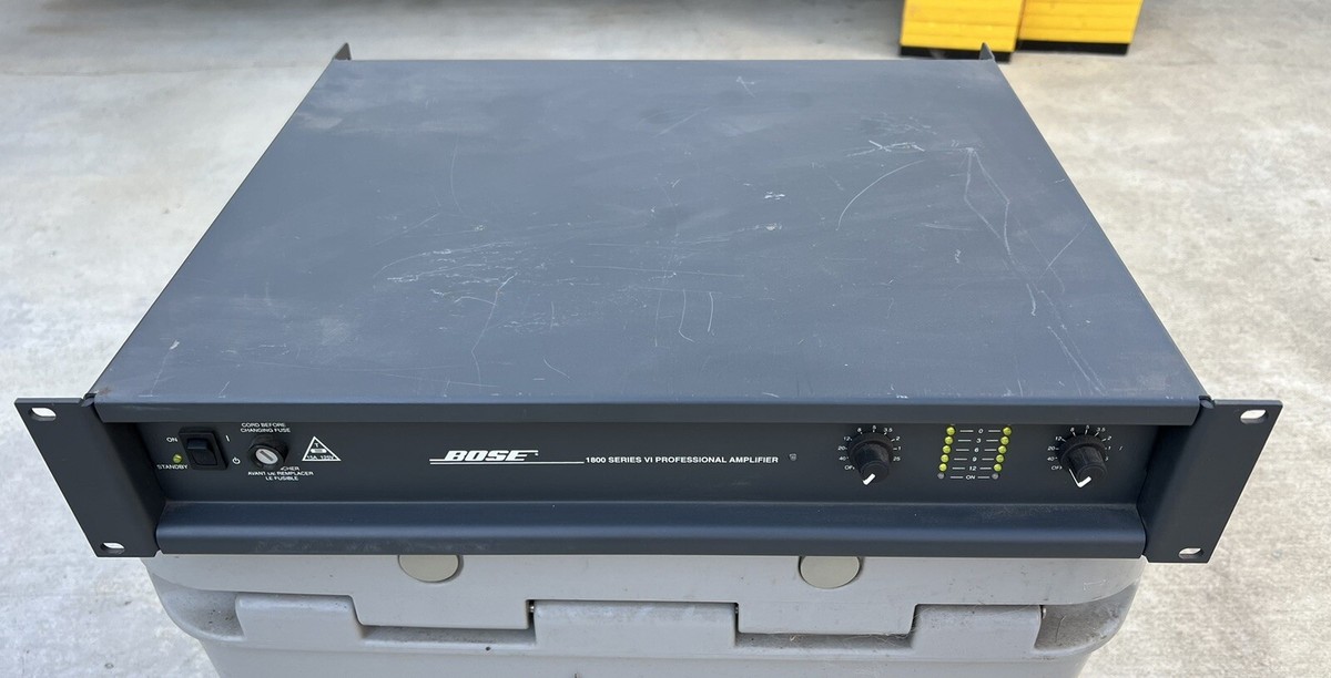 d*h様 BOSE1800SERIES V PROFESSIONAL AMPLI Bose 1800 Series V Professional Power Amplifier Operation