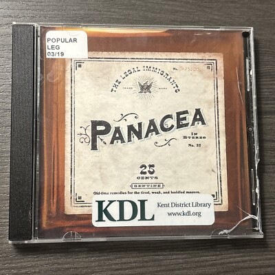 Panacea by The Legal Immigrants (CD)
