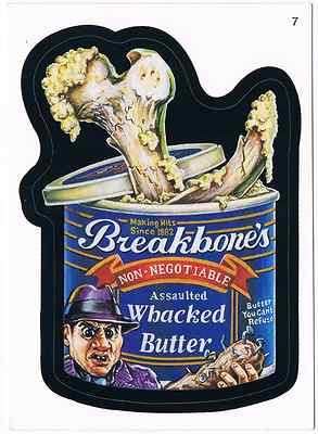 Wacky Packages Series 3 Breakbone's Trading Card 7 ANS3 2006 Topps