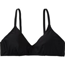 Firefly Oberteil Mira Bikini Top Swimwear Black Adjustable Straps Size 36