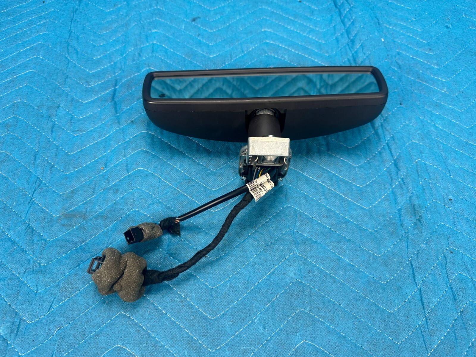 Bentley Continental Flying Spur Rear View Mirror Inner Black 29k 2006-2012 OEM
