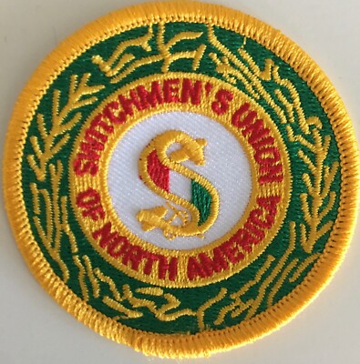 Patch- SWITCHMAN'S UNION OF NORTH AMERICA #22347 - NEW 