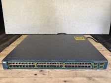Cisco Catalyst 3560 Series WS-C3560-48PS-S V04 PoE-48 Port Ethernet Switch