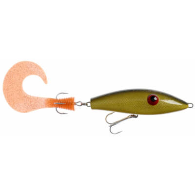Zalt Zam Z Tail Wobbler 62 Gold Kunstköder Hecht Barsch Köder Pullbait UBS