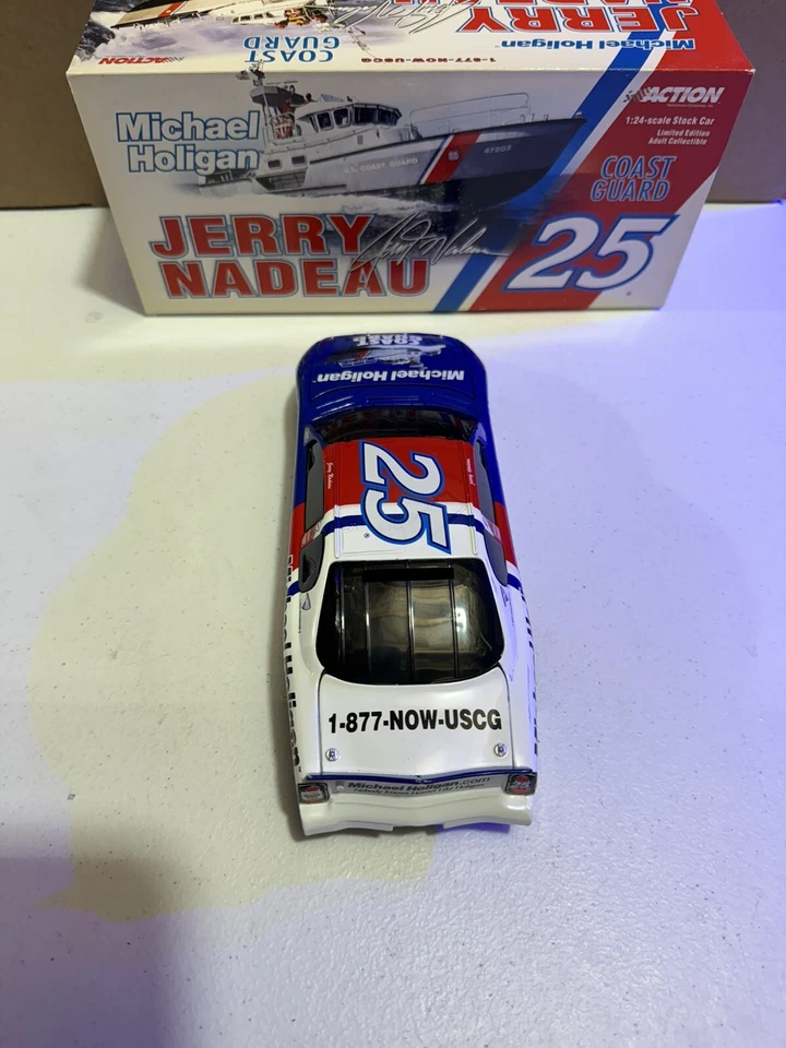 Jerry Nadeau #25 武装部队海岸警卫队 2000 1/24 BWB Nascar 压铸 — 第 4/4 张图片