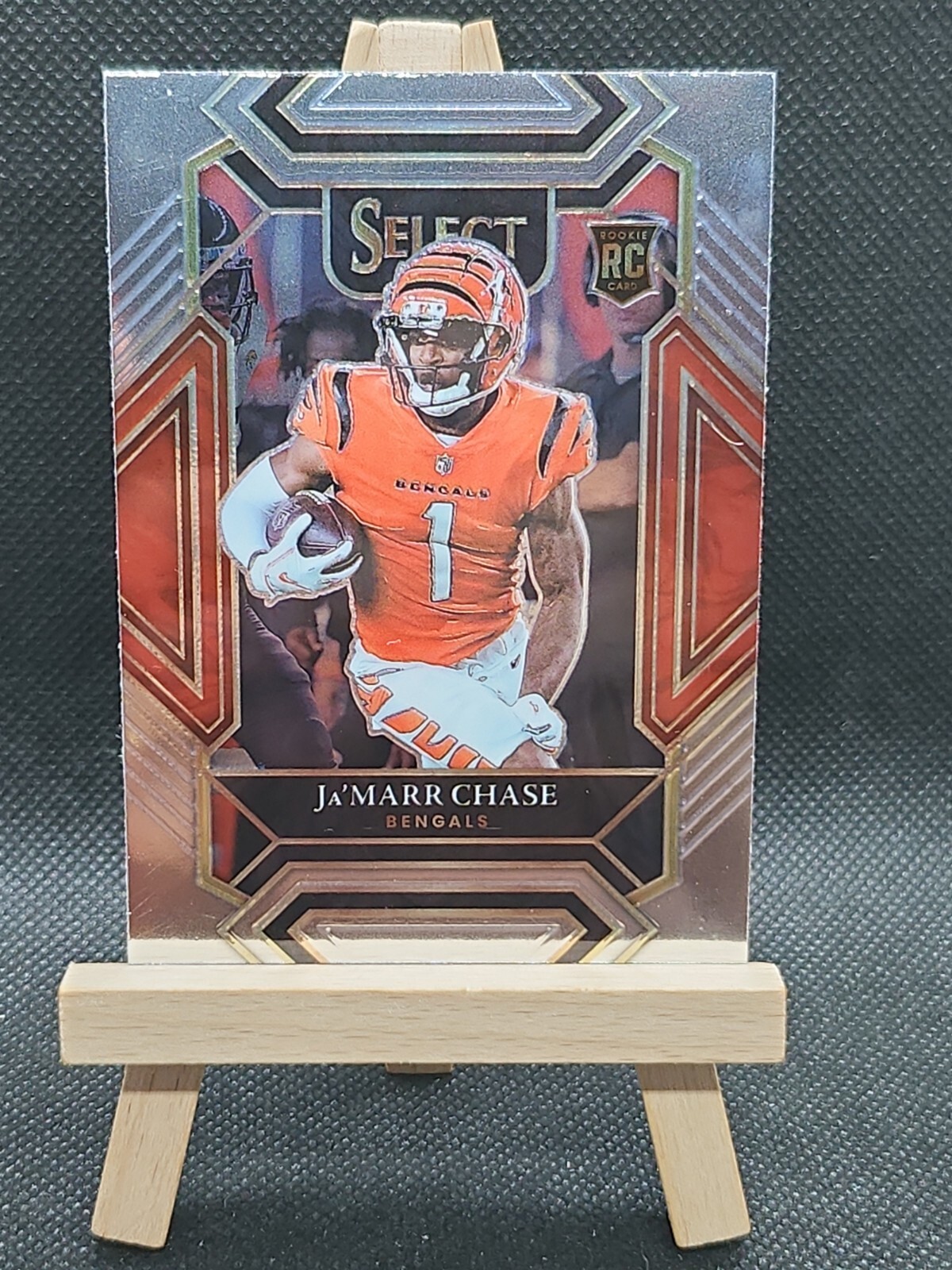 Ja'Marr Chase 2021 Panini Select Club Level Base RC #247