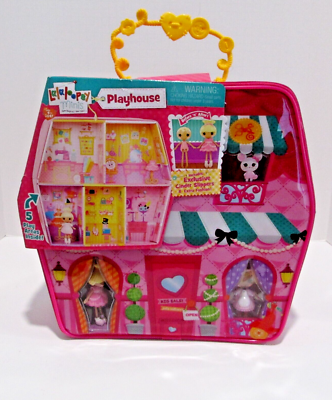 Lalaloopsy Minis Doll Playhouse Carry along Exclusive Cinder