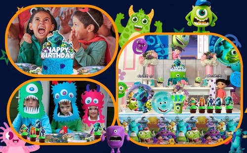 Monsters Inc Birthday Decorations,114pcs Monster Inc Party Decorations - Picture 10 of 10