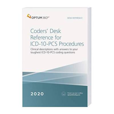 ICD-10-PCS Coders Desk Reference for Procedures 2020 - Paperback - VERY GOOD