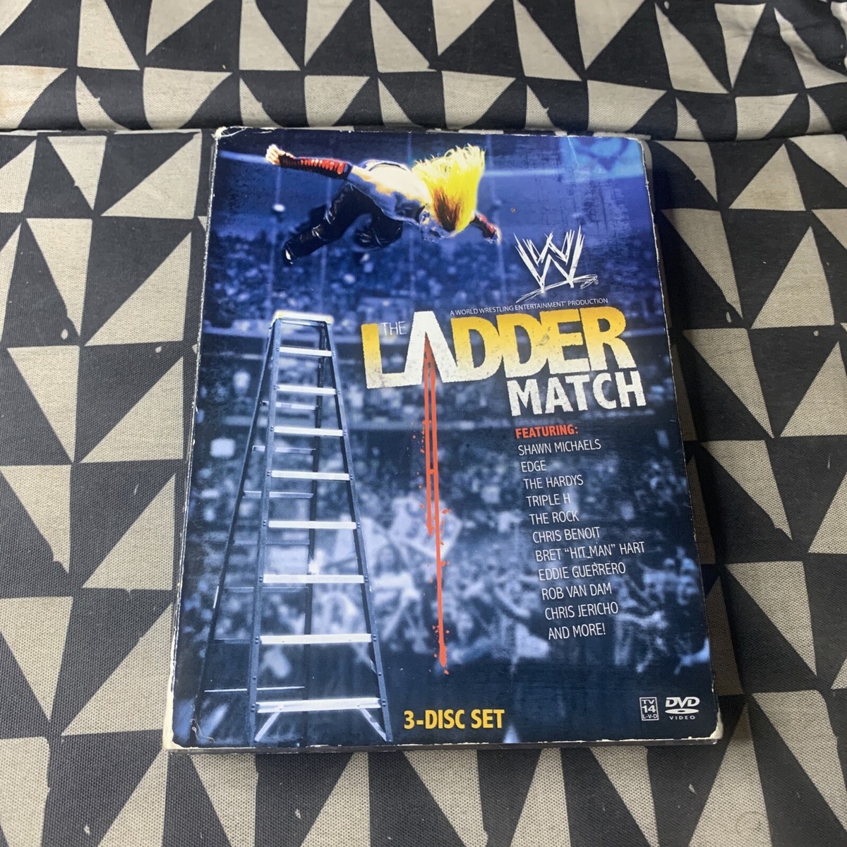 WWE - The Ladder Match (DVD, 2007, 3-Disc Set) Jeff Hardy, Shawn
