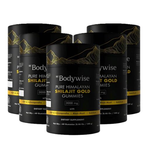 60Gummies Be Bodywise Pure Himalayan Shilajit Gold Gummies 3000 mg - Picture 8 of 18