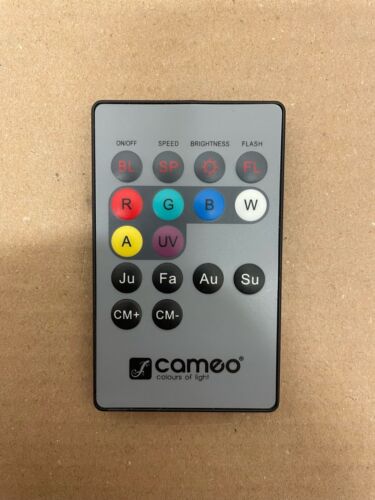 Cameo FLAT PAR CAN REMOTE - Infrared Remote - Picture 1 of 2