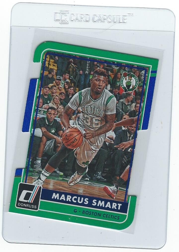 2015-16 Donruss Marcus Smart DP Die Cut 16 of 36 #38 Card Celtics mint