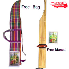 Khaen Bamboo Thai Isan Laos Musicial Instrument Mouth Organ Traditional  Dm.
