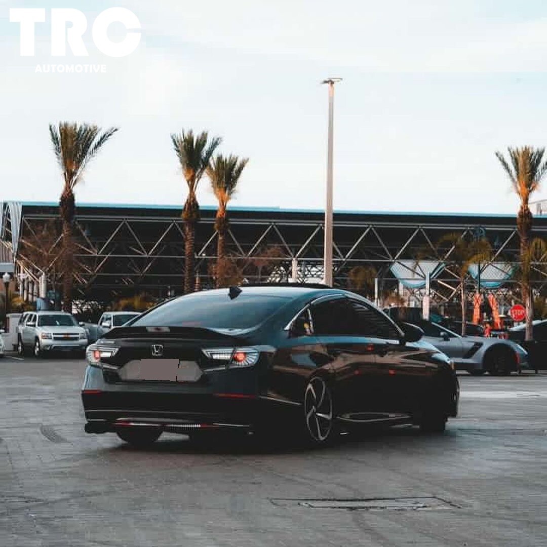 Clear White LED Tail Lights For 2018-2022 Honda Accord Sedan 10th Gen Rear Light