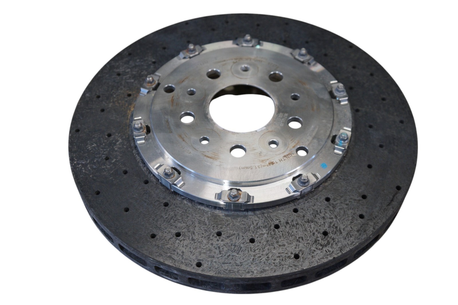 2009 - 2014 FERRARI CALIFORNIA REAR CARBON CERAMIC BRAKE DISC ROTOR PAIR OEM