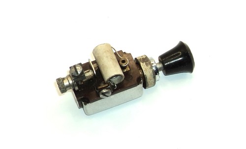 Orig. Zugschalter Schalter 6V Torpedosicherung pull switch Opel Rekord Olympia - Picture 2 of 3