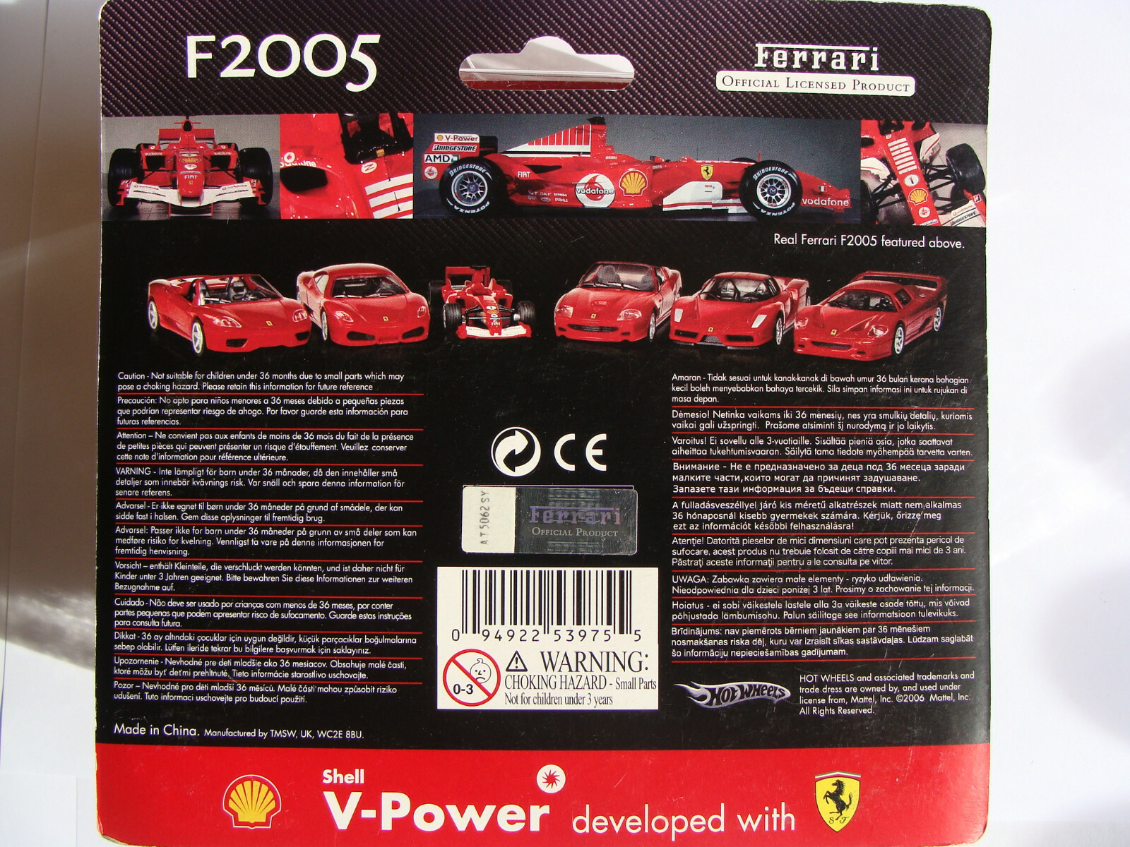 Ferrari MODELL Auto F2005 In Maßstab 1 38 online kaufen | eBay 