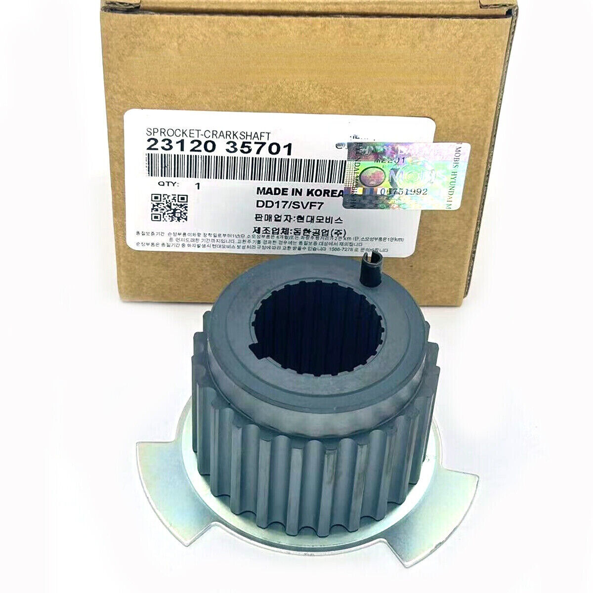 23120-35701 Crankshaft Sprocket for 01-06 Hyundai Santa Fe 23120-35701 Crankshaft Sprocket for 01-06 Hyundai Santa Fe