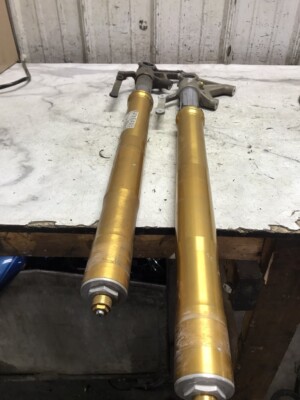 04 Kawasaki ZX 636 6 ZX6 ZX636 Ninja Front Forks Shocks Tubes | eBay