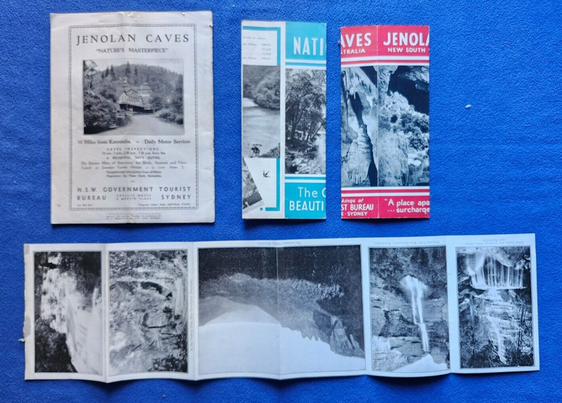 Lot 4 vintage Katoomba Leura travel book New South Wales Australia brochures