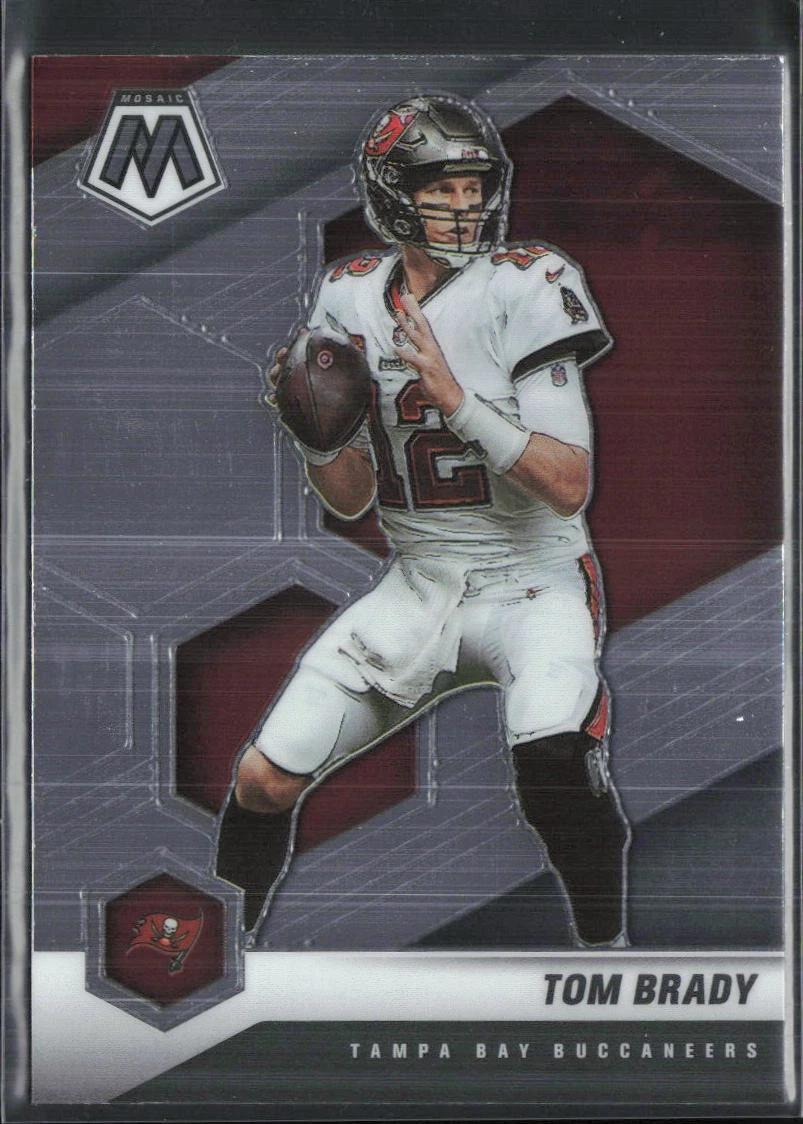 2021 Panini Mosaic #186 Tom Brady Tampa Bay Buccaneers