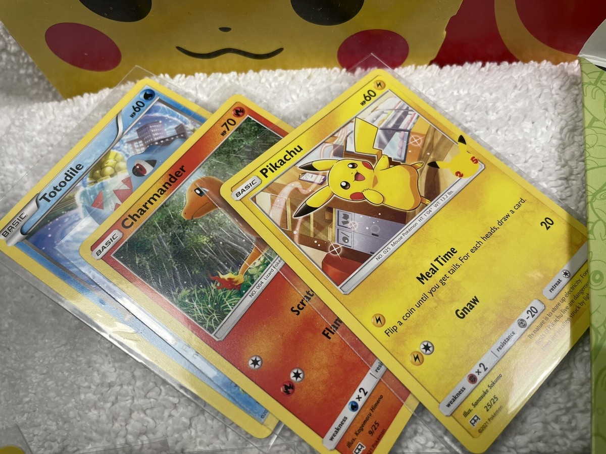 HAPPY DEAL! 2021 McDonald's & General Mills Pokemon 25th