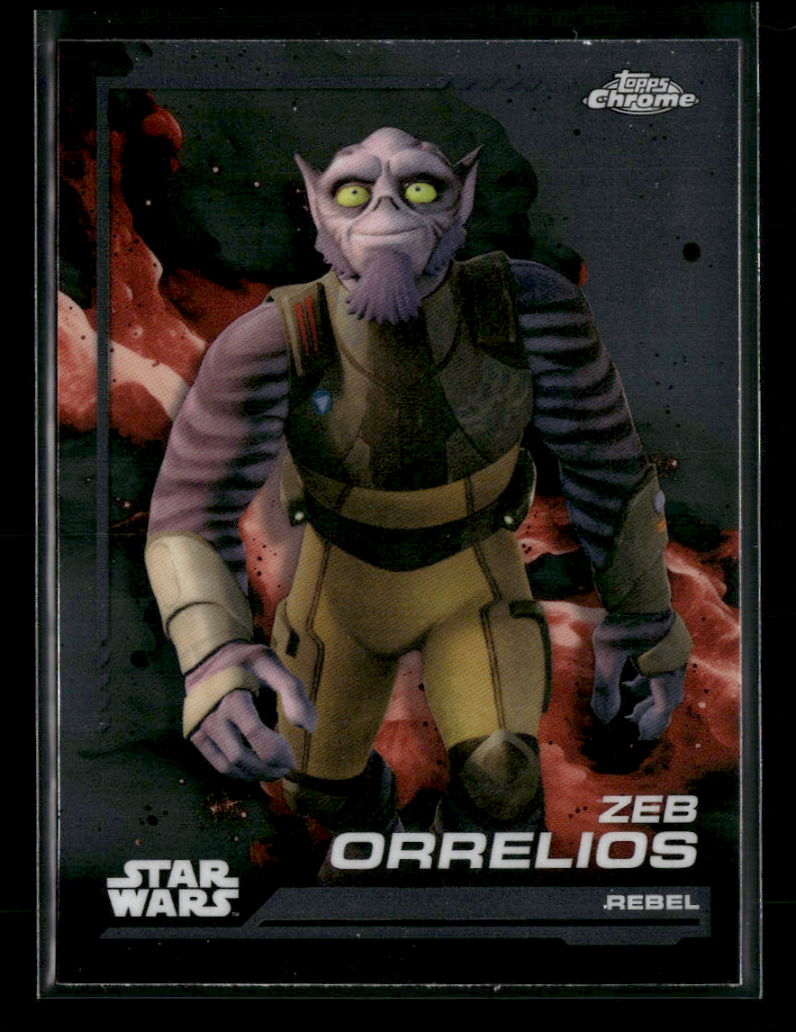 2024 Topps Chrome Star Wars Card #126 Zeb Orrelios Star Wars