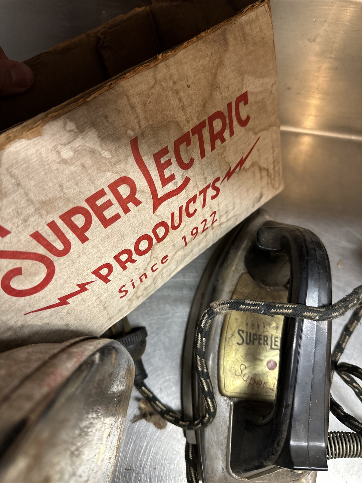 old vintage clothes iron eBay