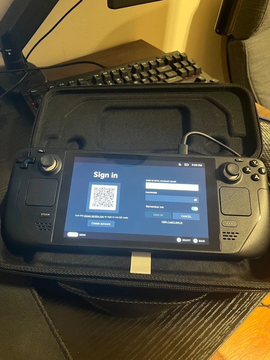 Valve Steam Deck 256GB Handheld System - Black 814585021318 | eBay