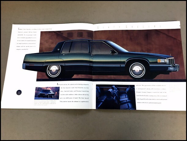 1993 Cadillac Brochure Catalog - Fleetwood DeVille Eldorado