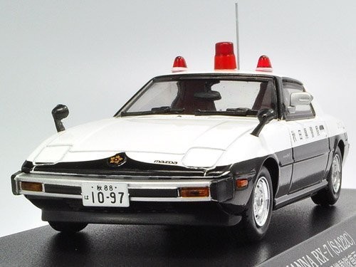 Hiko Seven RAIS 1/43 MAZDA SAVANA RX-7 AUTO PATTUGLIA AKITA POLIZIA PREFETTURA TRAN - Foto 1 di 1