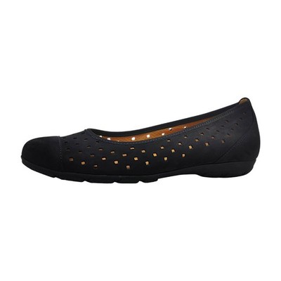 Gabor  Damenschuhe Halbschuhe Slipper Ballerina Schwarz Freizeit