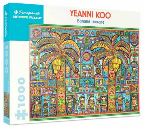 Puzzle 1000 pièces Banana Banana Yeanni Koo idée cadeau pour adultes