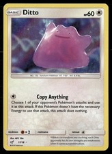 Ditto 17/18 Ultra Rare Detective Pikachu Pokemon Holo NM on eBay